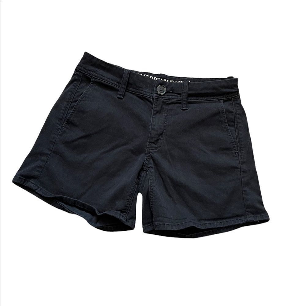 NWOT AMERICAN EAGLE Super Stretch Black Soft Modal Blend Short 00